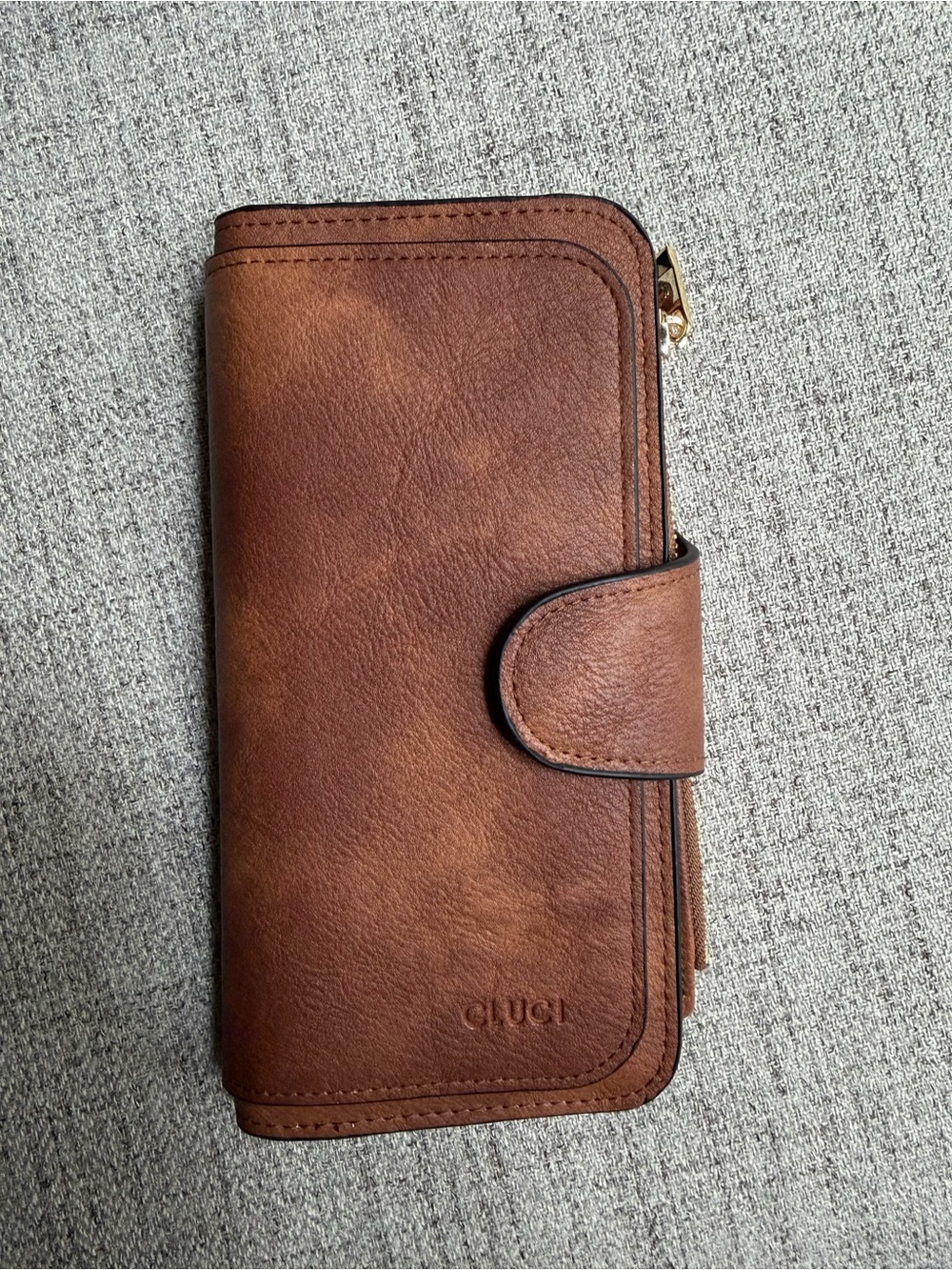 CLUCI Brown Wallet NWOT